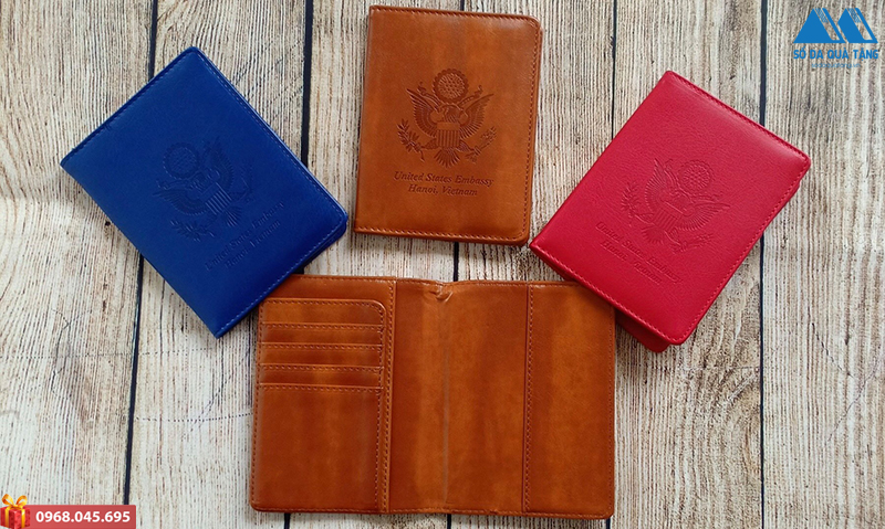 Cung Cấp Ví Đựng Passport In Logo Theo Yêu Cầu