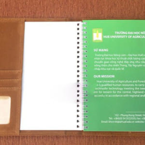 Sổ Tay Da Bìa Nhét