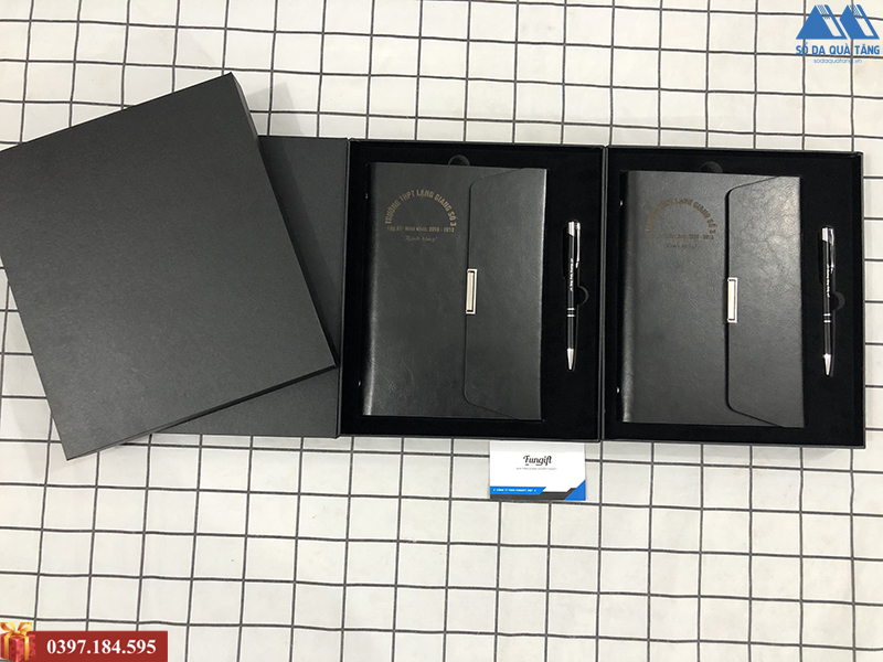 Set quà tặng sổ bút khắc theo yêu cầu