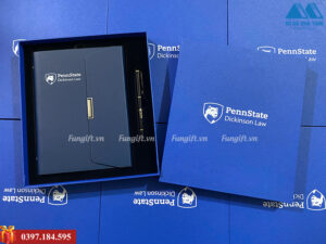 Giftset sổ bút kèm hộp in theo yêu cầu