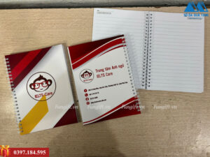 Đặt in sổ lò xo giá rẻ