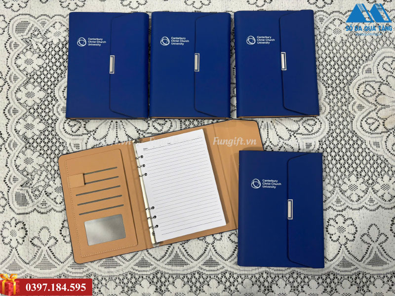 Xưởng in sổ bìa da theo yêu cầu