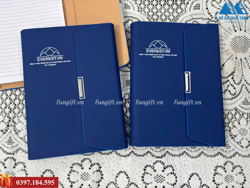 Đặt hàng sổ da in số lượng lớn