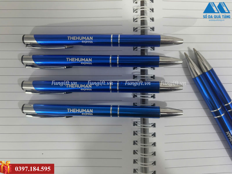 Bút kim loại khắc tên logo theo yêu cầu